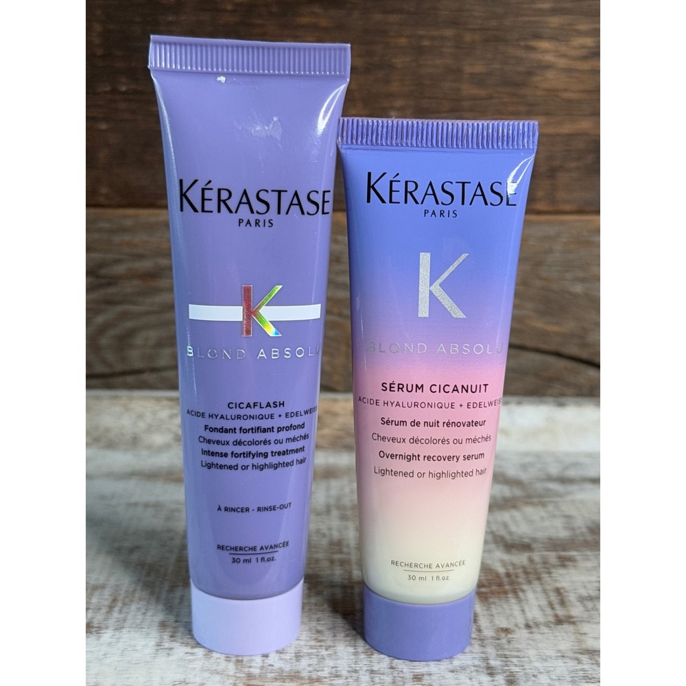 Kérastase Blond Absolu Set Serum Cicanuit & Cicaflash Treatment 1oz MSRP $32